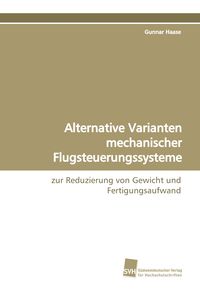 Produktbild: Alternative Varianten mechanischer Flugsteuerungssysteme
