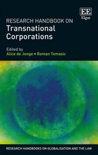 Produktbild: Research Handbook on Transnational Corporations