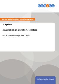 Produktbild: Investition in die BRIC-Staaten