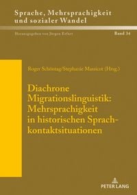Produktbild: Diachrone Migrationslinguistik: Mehrsprachigkeit in historischen Sprachkontaktsituationen