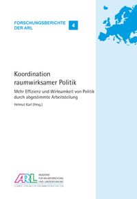 Produktbild: Koordination raumwirksamer Politik