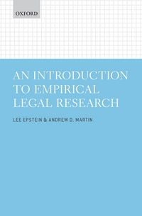 Produktbild: An Introduction to Empirical Legal Research