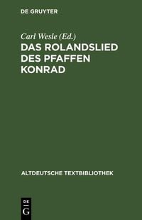 Produktbild: Das Rolandslied des Pfaffen Konrad