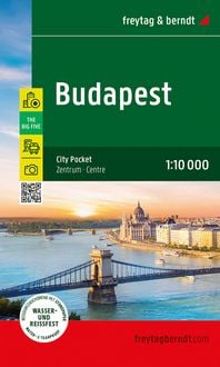 Produktbild: Freytag & berndt Innenstadtplan Budapest 1:10.000