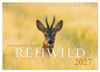 Produktbild: Rehwild 2027 (Tischkalender 2027 DIN A5 quer), CALVENDO Monatskalender