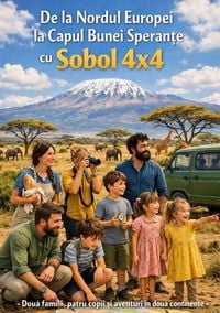 Produktbild: De la Nordul Europei la Capul Bunei Speranțe cu Sobol 4x4