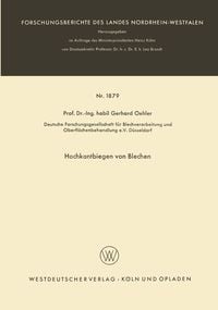 Produktbild: Hochkantbiegen von Blechen