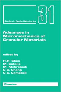 Produktbild: Advances in Micromechanics of Granular Materials