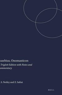 Produktbild: Notley, R: Eusebius, Onomasticon