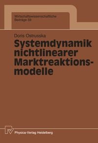 Produktbild: Systemdynamik nichtlinearer Marktreaktionsmodelle