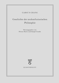 Produktbild: Geschichte der neukonfuzianischen Philosophie