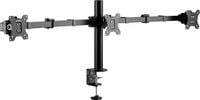Produktbild: SpeaKa Professional SP-MM-230 Monitorhalterung 3 Display(s) 43,2 cm (17") - 68,6 cm (27") Schwarz H&ouml;henverstellbar, Neigbar, Schwenkbar, Drehbar