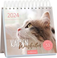 Bild vom Artikel Postkartenkalender Katzenweisheiten 2024 vom Autor 