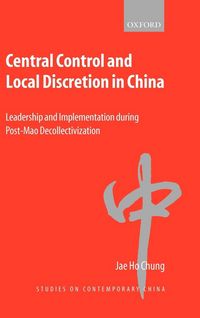 Produktbild: Central Control and Local Discretion in China