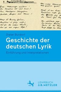 Produktbild: Geschichte der deutschen Lyrik.
