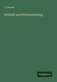 Produktbild: Weltbild und Weltanschauung