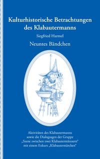 Produktbild: Kulturhistorische Betrachtungen des Klabautermanns - Neuntes B&auml;ndchen