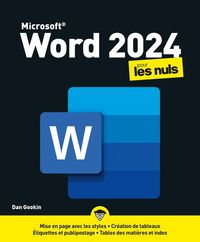 Produktbild: Word 2024 pour les nuls