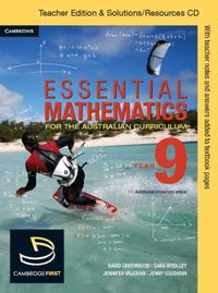 Produktbild: Essential Mathematics for the Australian Curriculum Year 9 Teacher Edition