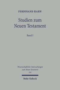 Produktbild: Studien zum Neuen Testament