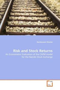 Produktbild: Wasike, N: Risk and Stock Returns