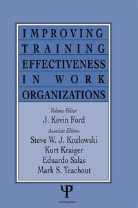 Produktbild: Improving Training Effectiveness in Work Organizations