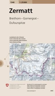 Produktbild: Swisstopo 1 : 25 000 Zermatt