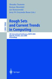 Produktbild: Rough Sets and Current Trends in Computing