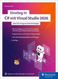 Produktbild: Einstieg in C# mit Visual Studio 2026