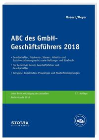 Bild vom Artikel ABC des GmbH-Geschäftsführers 2018 vom Autor Andreas Masuch