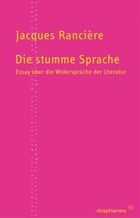 Produktbild: Die stumme Sprache