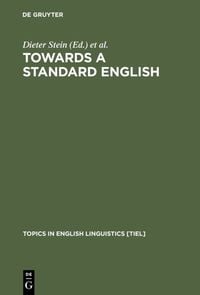 Produktbild: Towards a Standard English