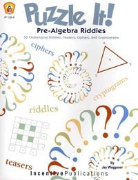 Produktbild: Puzzle It Pre-Algebra Riddles