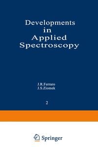 Produktbild: Developments in Applied Spectroscopy