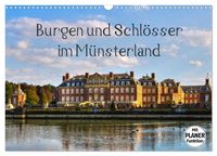 Produktbild: Burgen und Schl&ouml;sser im M&uuml;nsterland (Wandkalender 2026 DIN A3 quer), CALVENDO Monatskalender