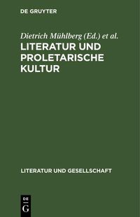 Produktbild: Literatur und proletarische Kultur