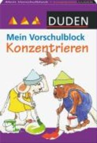 Produktbild: Duden. Mein Vorschulblock. Konzentrieren