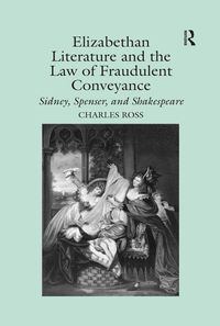Produktbild: Elizabethan Literature and the Law of Fraudulent Conveyance