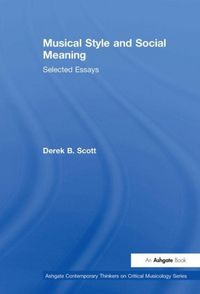 Produktbild: Scott, D: Musical Style and Social Meaning