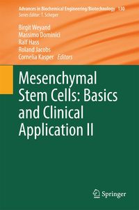 Produktbild: Mesenchymal Stem Cells - Basics and Clinical Application II