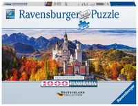 Bild vom Artikel Puzzle Ravensburger Schloss in Bayern 1000 Teile Deutschland Edition vom Autor 
