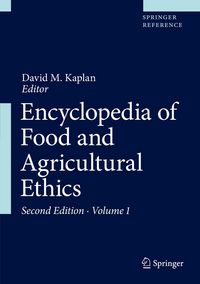 Produktbild: Encyclopedia of Food and Agricultural Ethics