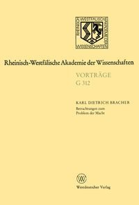 Produktbild: Betrachtungen zum Problem der Macht