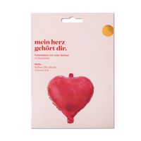 Bild vom Artikel Folienballon "mein Herz gehört dir" 28x33cm vom Autor 