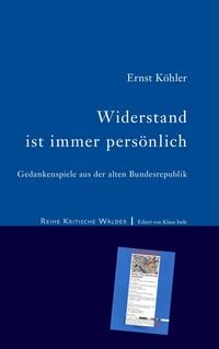 Produktbild: Widerstand ist immer pers&ouml;nlich