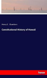 Produktbild: Constitutional History of Hawaii