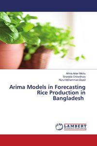 Produktbild: Arima Models in Forecasting Rice Production in Bangladesh