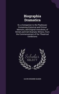 Produktbild: Biographia Dramatica
