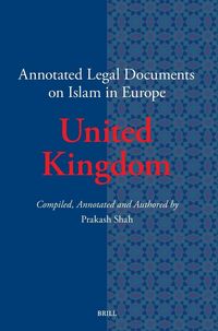 Produktbild: Annotated Legal Documents on Islam in Europe: United Kingdom