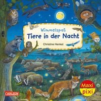 Produktbild: Maxi Pixi 425: Wimmelspa&szlig; Tiere in der Nacht